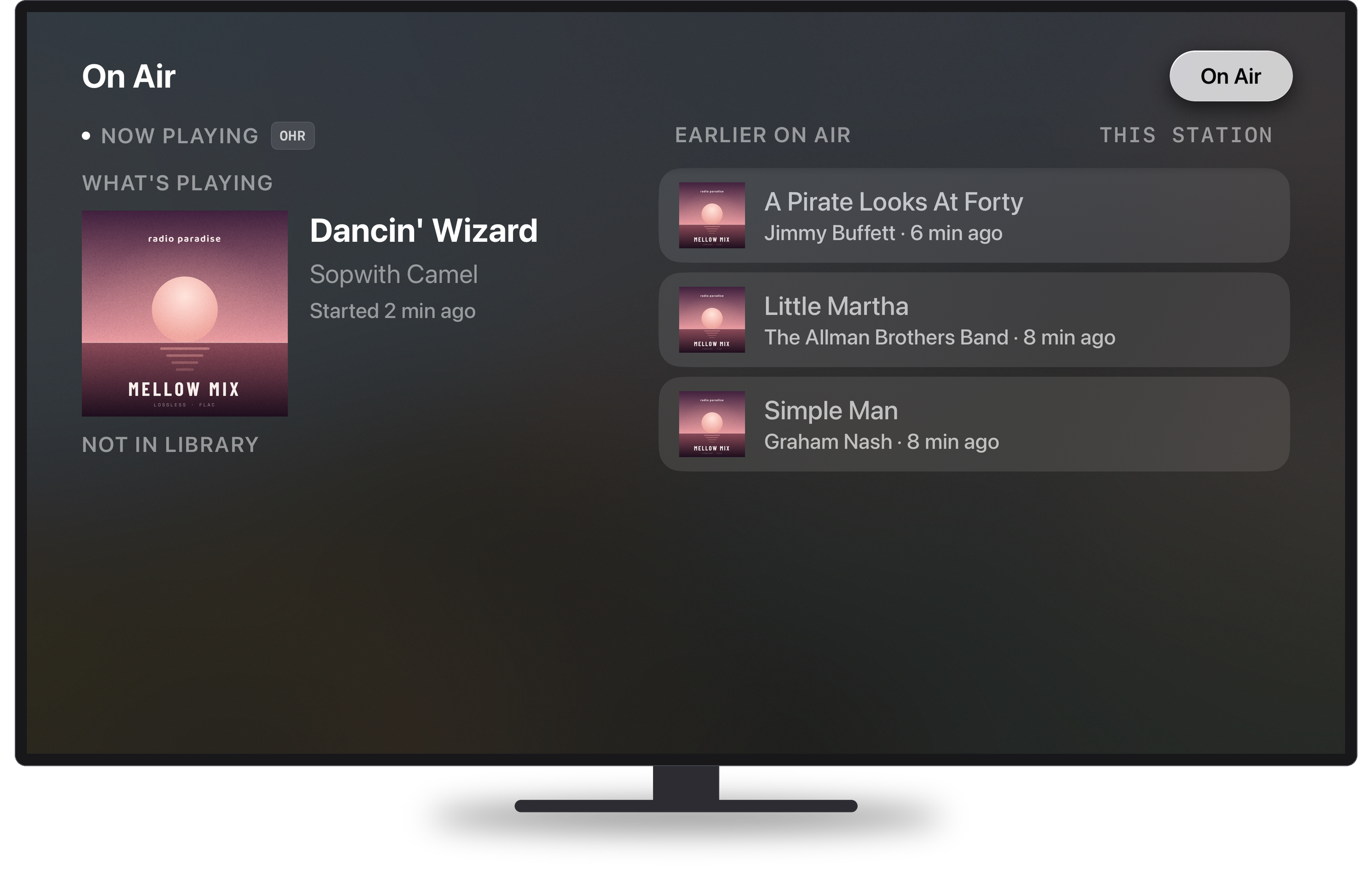 On Air on Apple TV