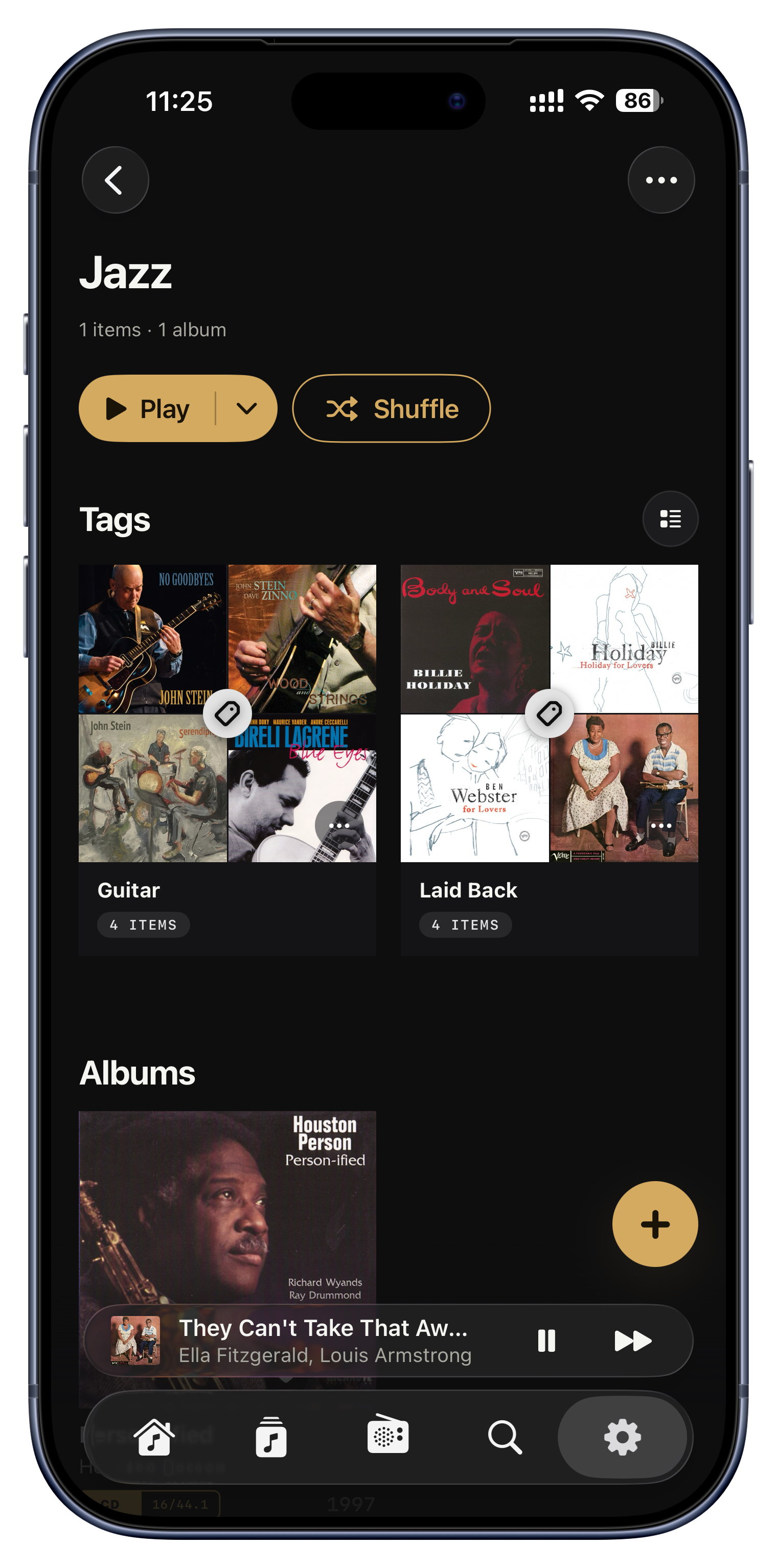 Nested tag folders