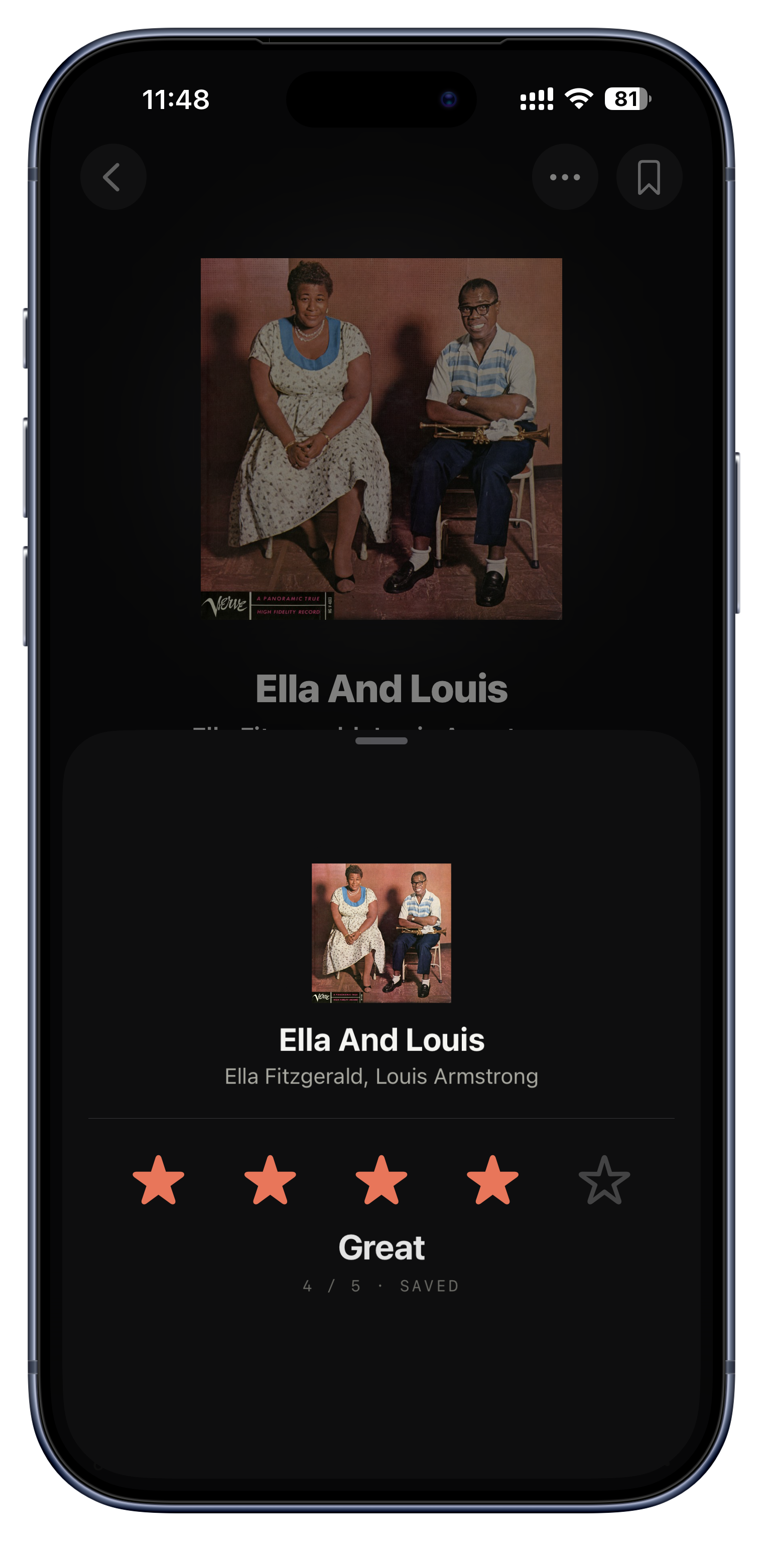 Rate your albums